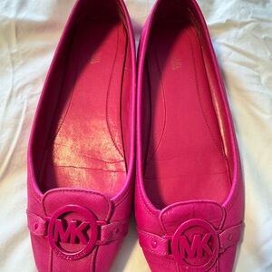 Michael Kors Pink Fulton Moccasin